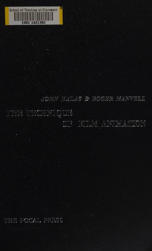 Cover for The technique of film animation