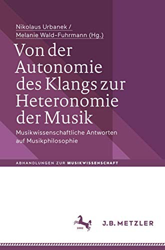 Cover for Von der Autonomie des Klangs zur Heteronomie der Musik