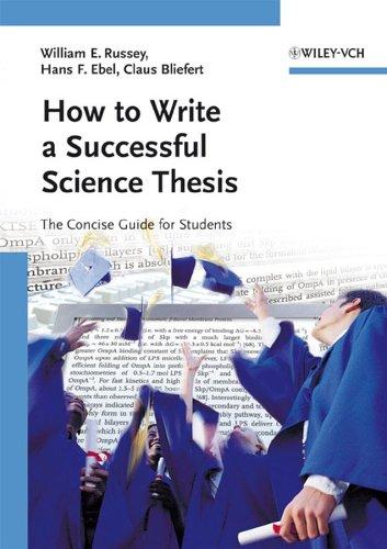 Cover for How to Write a Successful Science Thesis