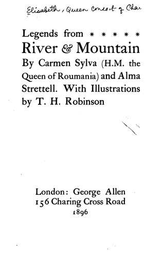 Cover for Legends from River & Mountain