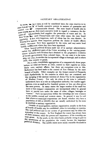 Cover for Municipal sanitation in the United States