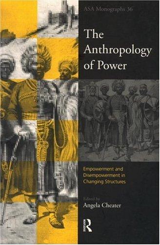 Cover for The anthropology of power