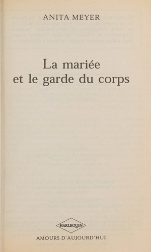 Cover for Mariee et le Garde du Corp