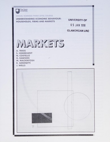 Cover for Understanding Economic Behaviour (Course D319)