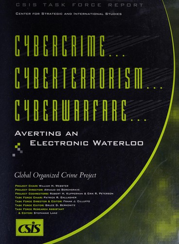 Cover for Cybercrime-- cyberterrorism-- cyberwarfare--