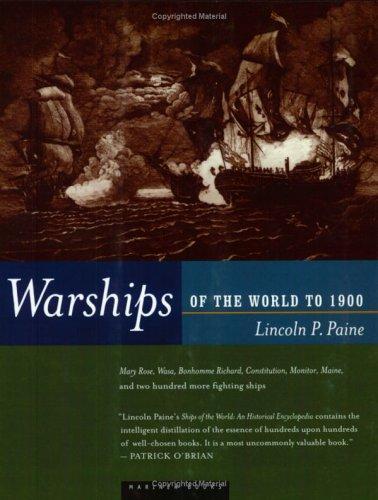 Cover for Warships of the World to 1900
