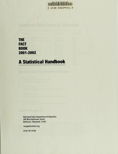 Cover for The fact book