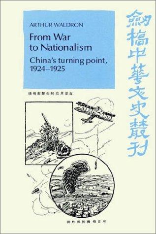 Cover for From War to Nationalism