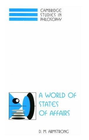 Cover for A world of states of affairs
