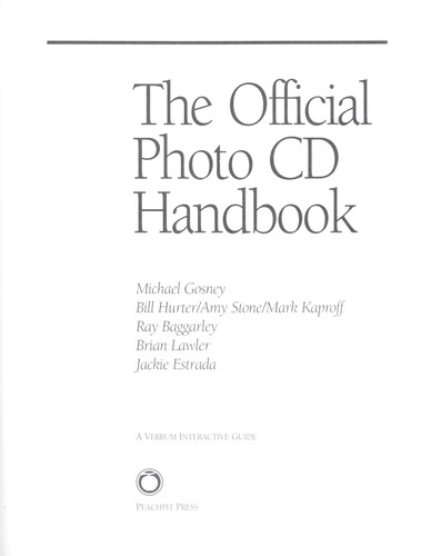 Cover for The Official photo CD handbook