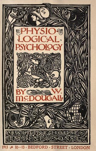 Cover for Physiological psychology