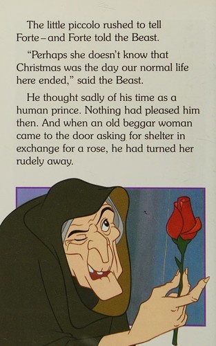 Cover for Disney's Beauty and the beast : the enchanted Christmas.