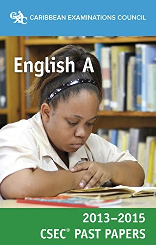 Cover for CSEC Past Papers 2013-15 English A