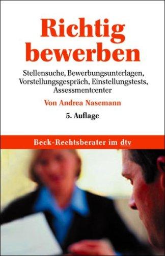 Cover for Richtig bewerben.