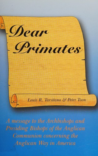 Cover for Dear Primates