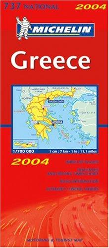 Cover for Michelin Greece 2004/Michelin Grece 2004