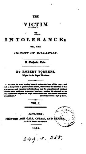 Cover for The Victim Of Intolerance or the Hermit Of Killarney