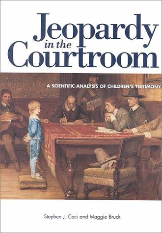Cover for Jeopardy in the Courtroom