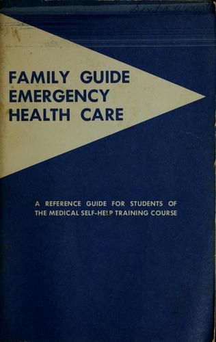 Cover for Family guide emergency health care