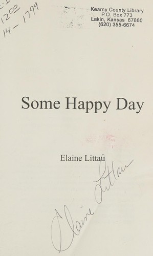 Cover for Some happy day