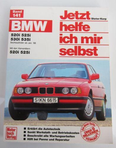Cover for BMW 520i / 525i / 530i / 535i ab Januar 1988. Jetzt helfe ich mir selbst. Sechszylinder ab Januar ' 88. Mit den Vierventilern 520i, 525i.