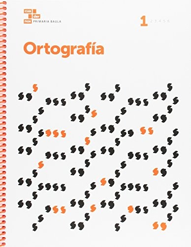 Cover for Ortografía 1 Primaria Baula