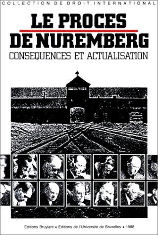 Cover for Le Procès de Nuremberg