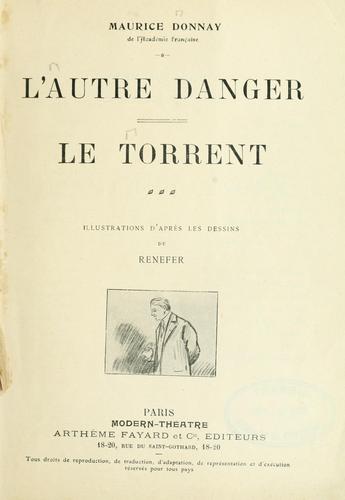 Cover for L' autre danger ; Le torrent