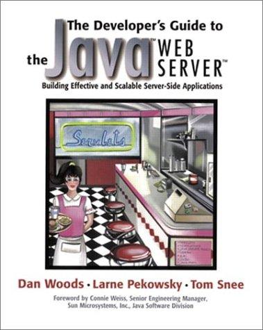 Cover for The Developer's Guide to the Java(TM) Web Server(TM)