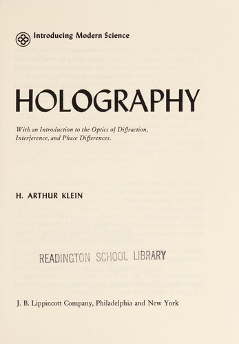 Cover for Holography