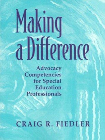 Cover for Making a Difference
