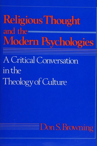 Cover for Religious Thought and the Modern Psychologies