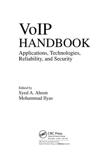 Cover for VoIP Handbook