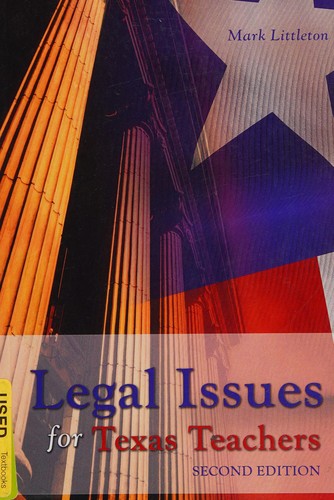 Cover for Legal issues for Texas teachers