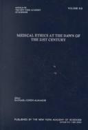Cover for Medical Ethics at the Dawn of the 21st Century