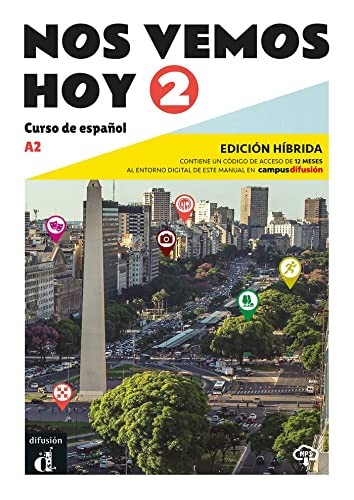 Cover for Nos vemos Hoy 2 Ed. hibríada Edición para estudiantes