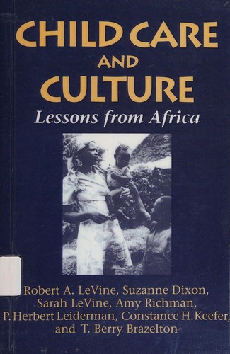 Cover for Child care and culture