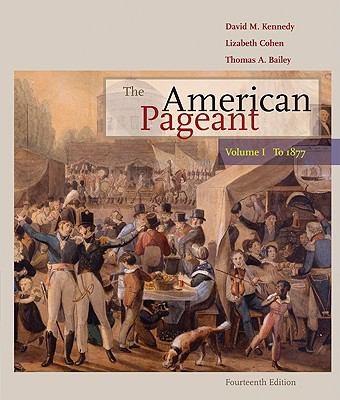 Cover for The American Pageant A History Of The American People