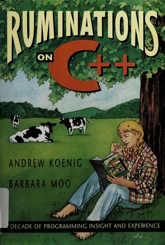 Cover for Ruminations on C[plus plus]