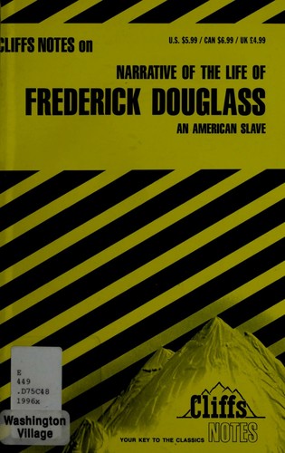 Cover for Narrative of the life of Frederick Douglass, an American slave