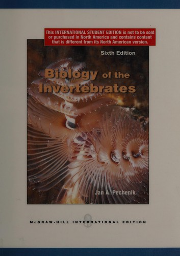 Cover for Biology of the invertebrates
