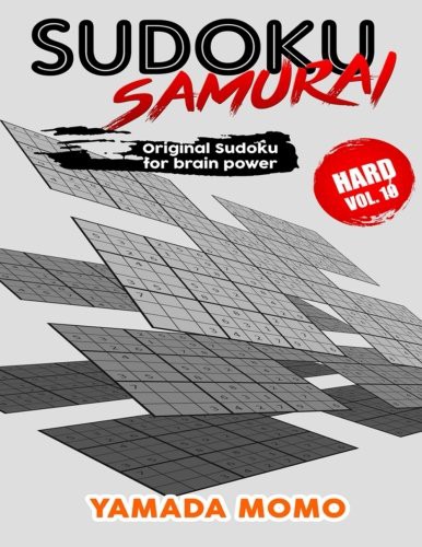 Cover for Sudoku Samurai Hard : Original Sudoku For Brain Power Vol. 10