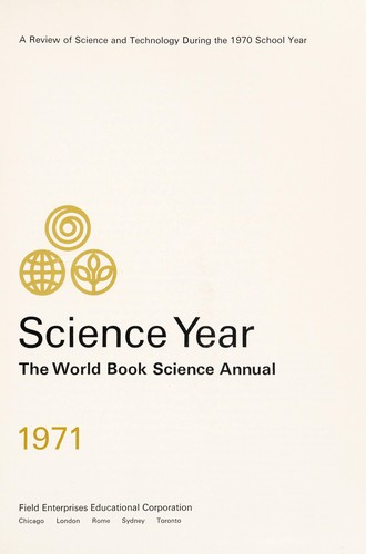 Cover for Science year