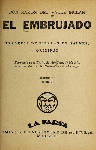 Cover for El embrujado