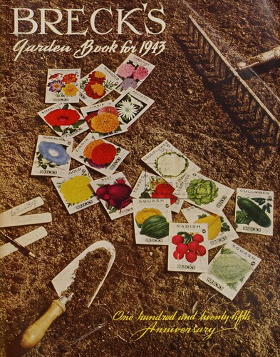 Cover for Breck's garden book for 1943