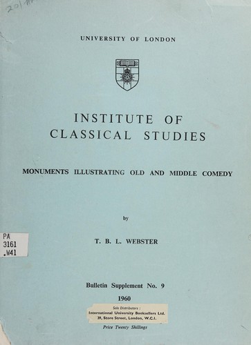 Cover for Monuments illustrating New Comedy