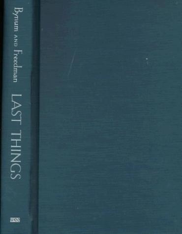 Cover for Last Things