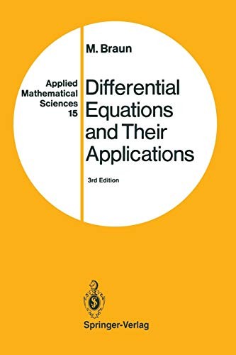 Cover for Differential Equations and Their Applications