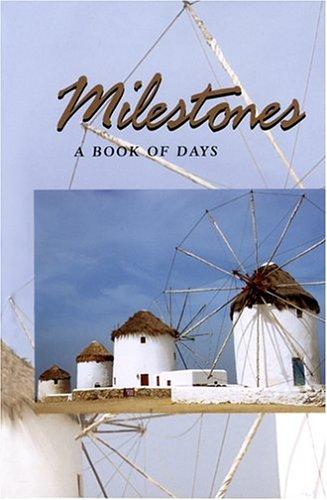 Cover for Milestones