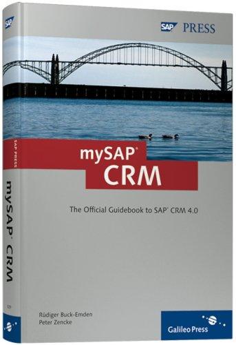Cover for mySAP CRM